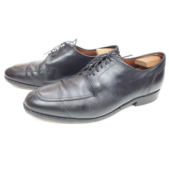 Allen Edmonds LaSalle Men\'s 10.5 EEE Black Split Apron Oxford Dress Shoe main image 7